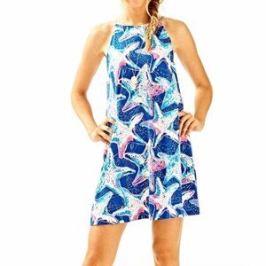 Lilly Pulitzer Margot Swing Dress in Indigo Star Struck